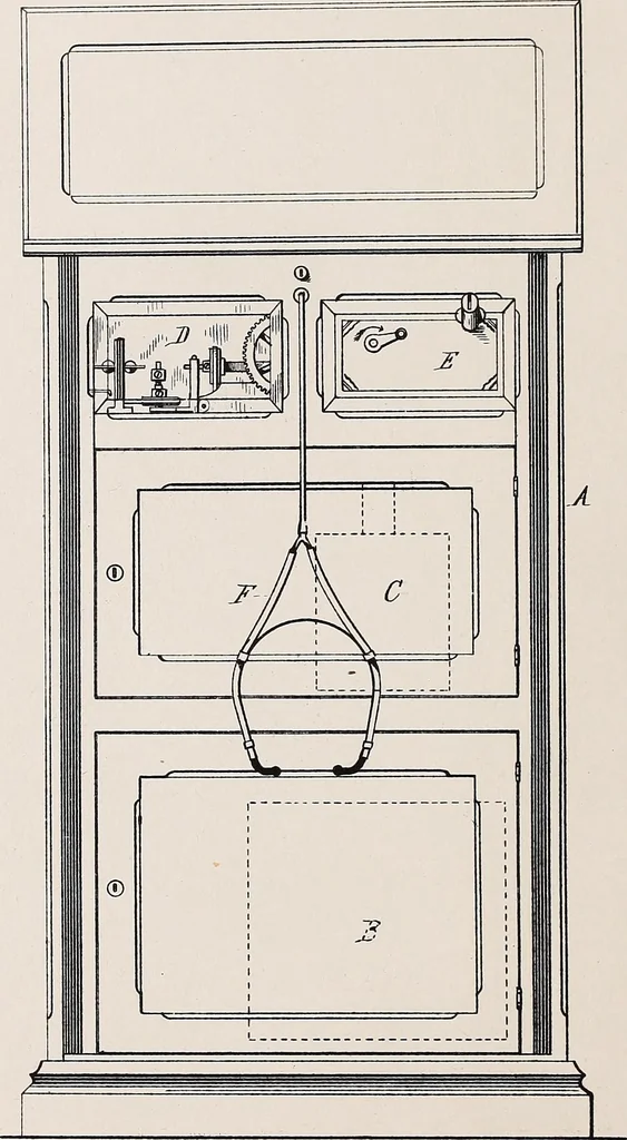 An illustration from [Graphophone patents], 1878, leaf 442