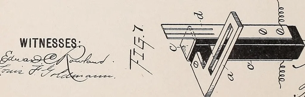 An illustration from [Graphophone patents], 1878, leaf 448