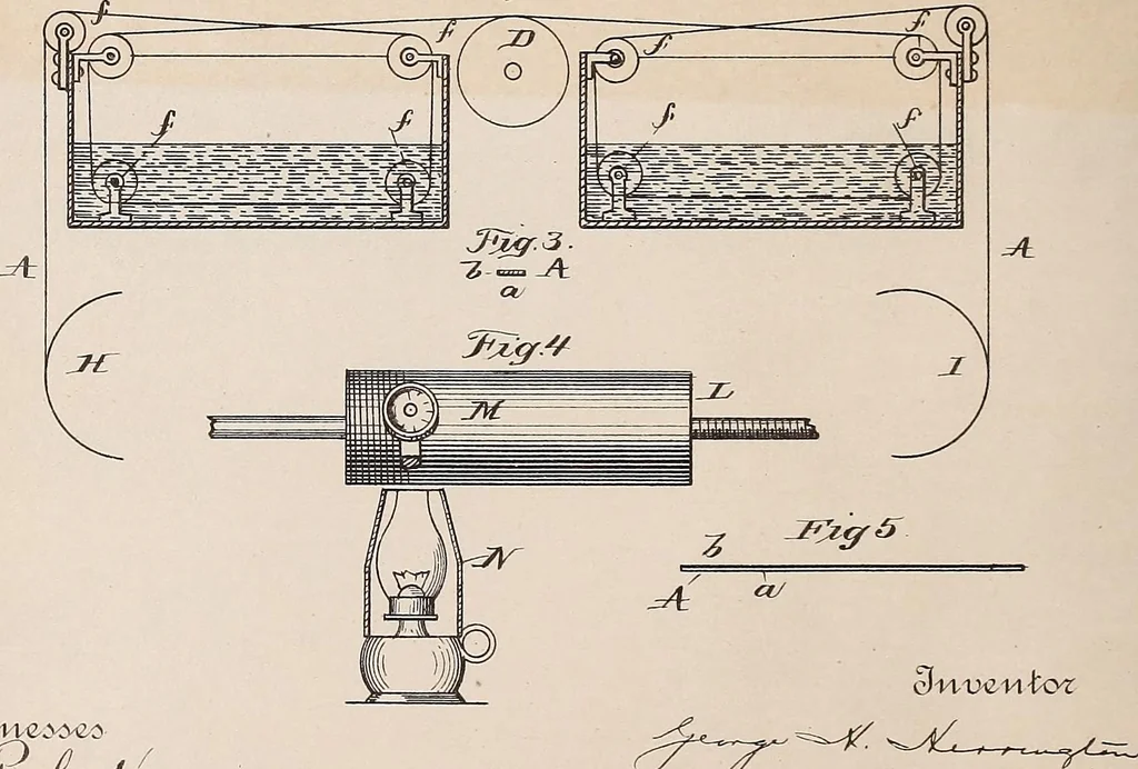 An illustration from [Graphophone patents], 1878, leaf 48