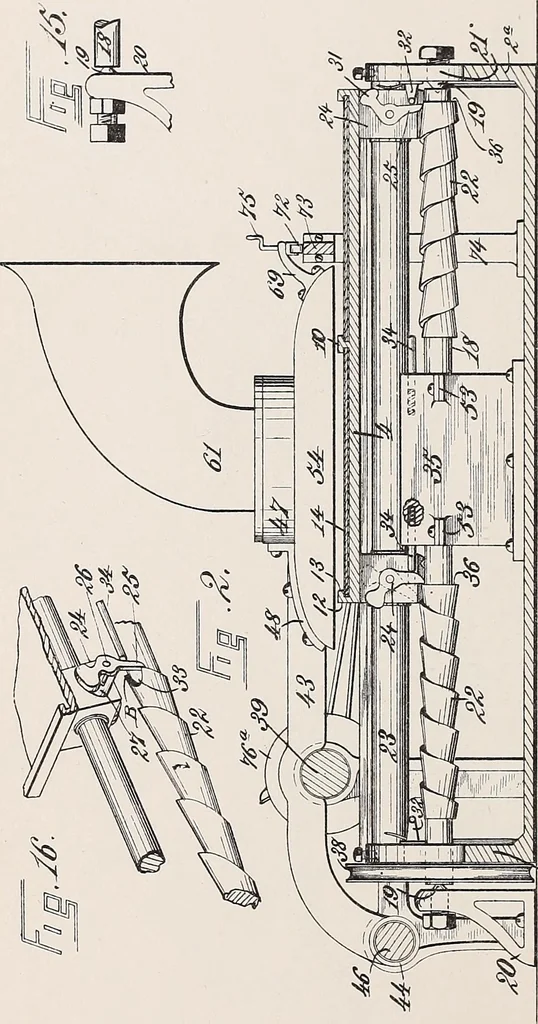 An illustration from [Graphophone patents], 1878, leaf 480