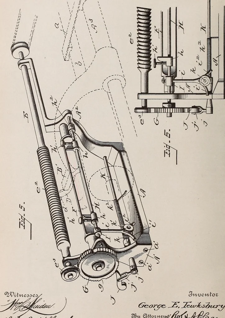An illustration from [Graphophone patents], 1878, leaf 506