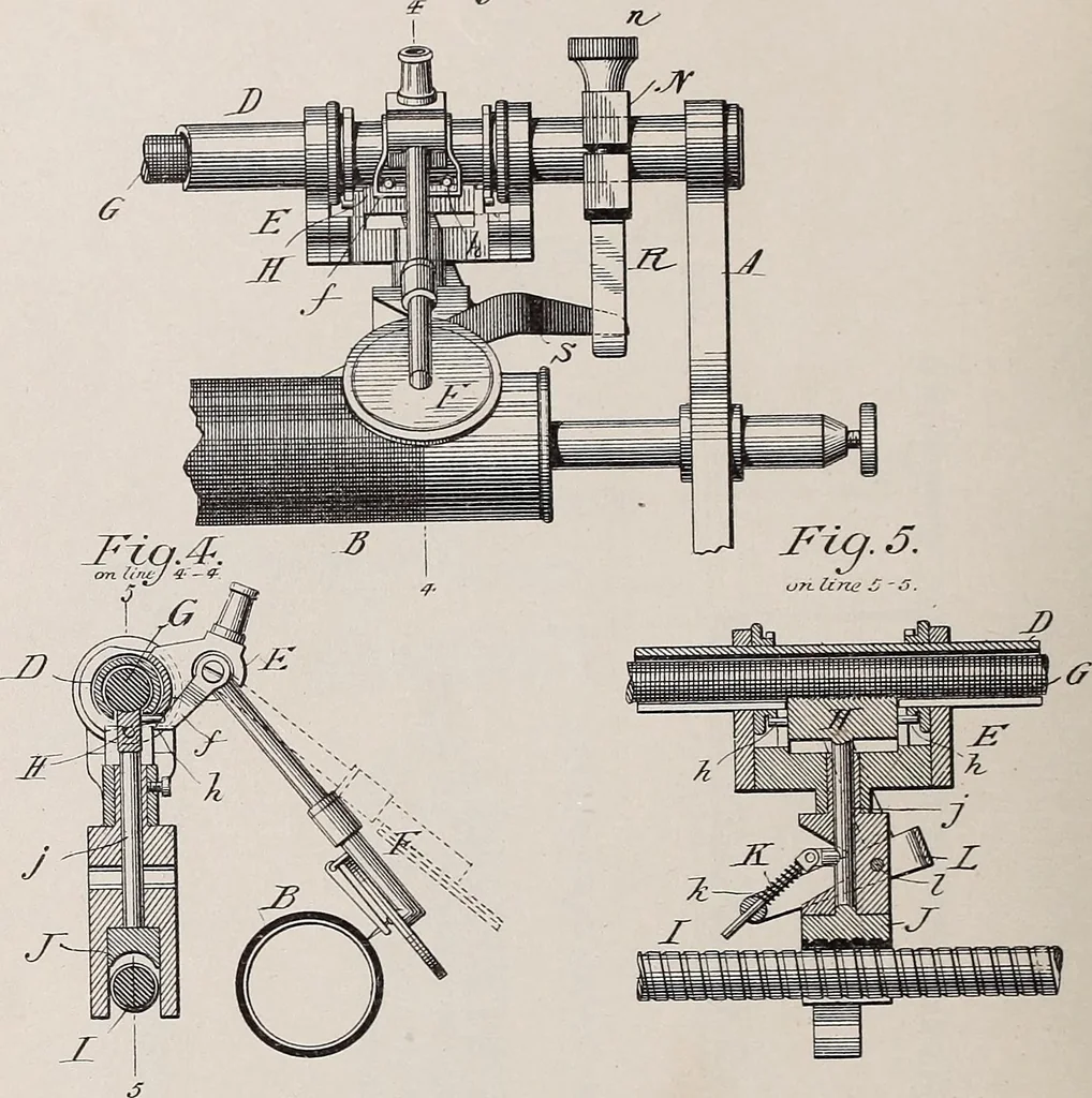 An illustration from [Graphophone patents], 1878, leaf 516