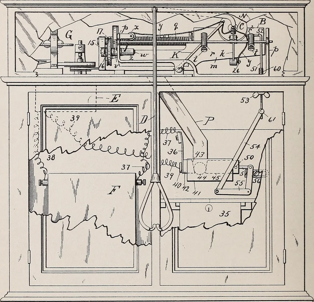 An illustration from [Graphophone patents], 1878, leaf 528
