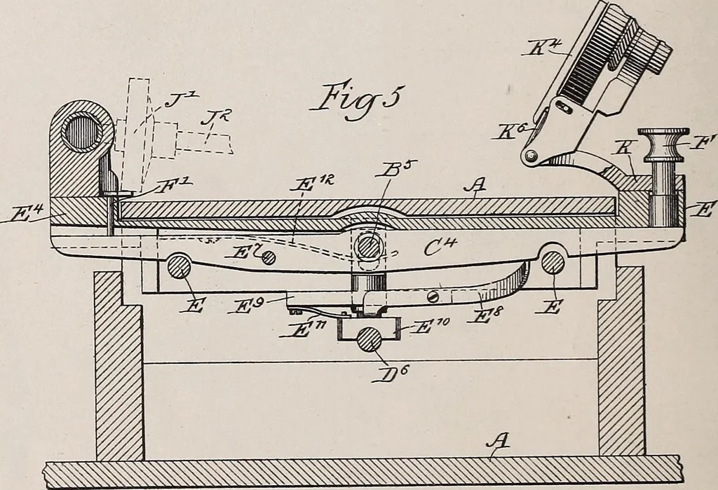 An illustration from [Graphophone patents], 1878, leaf 588
