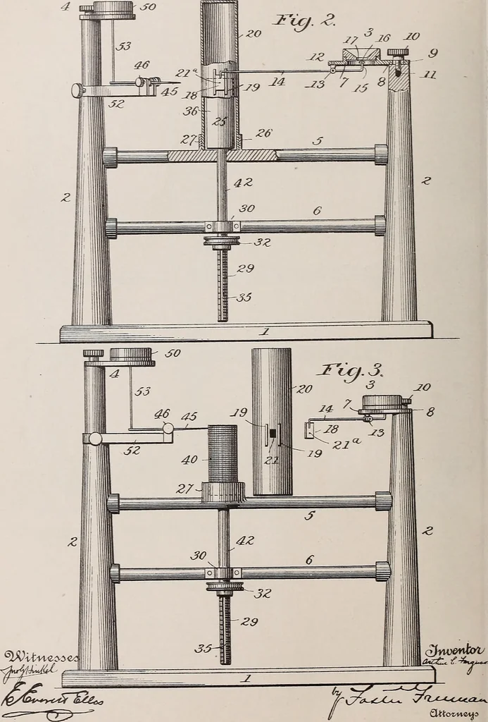 An illustration from [Graphophone patents], 1878, leaf 634