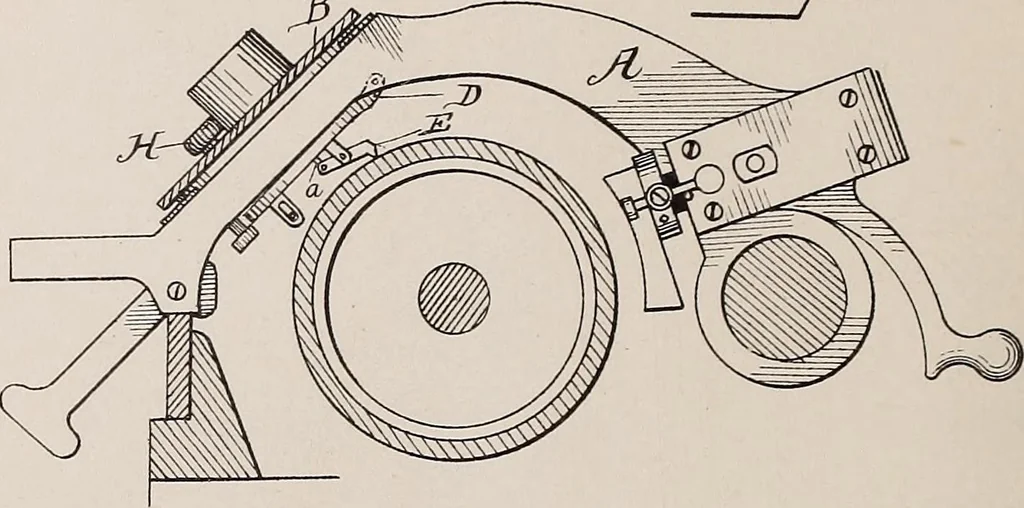 An illustration from [Graphophone patents], 1878, leaf 640