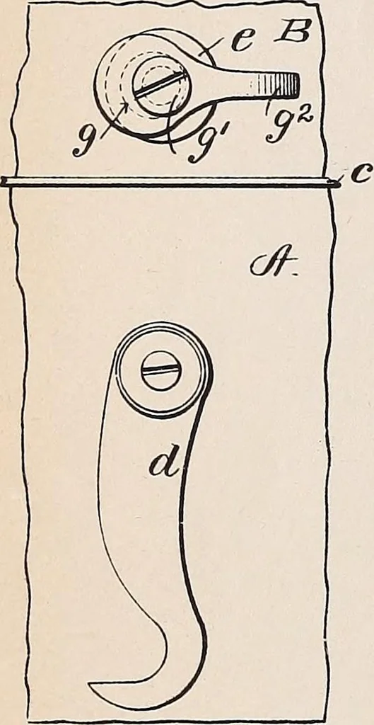 An illustration from [Graphophone patents], 1878, leaf 670