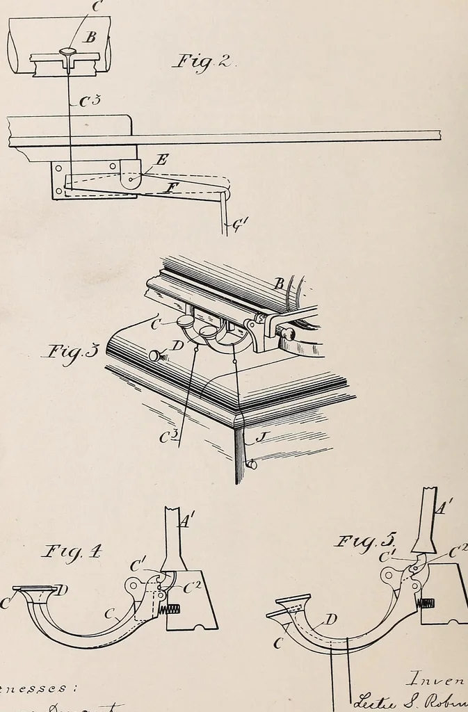 An illustration from [Graphophone patents], 1878, leaf 676