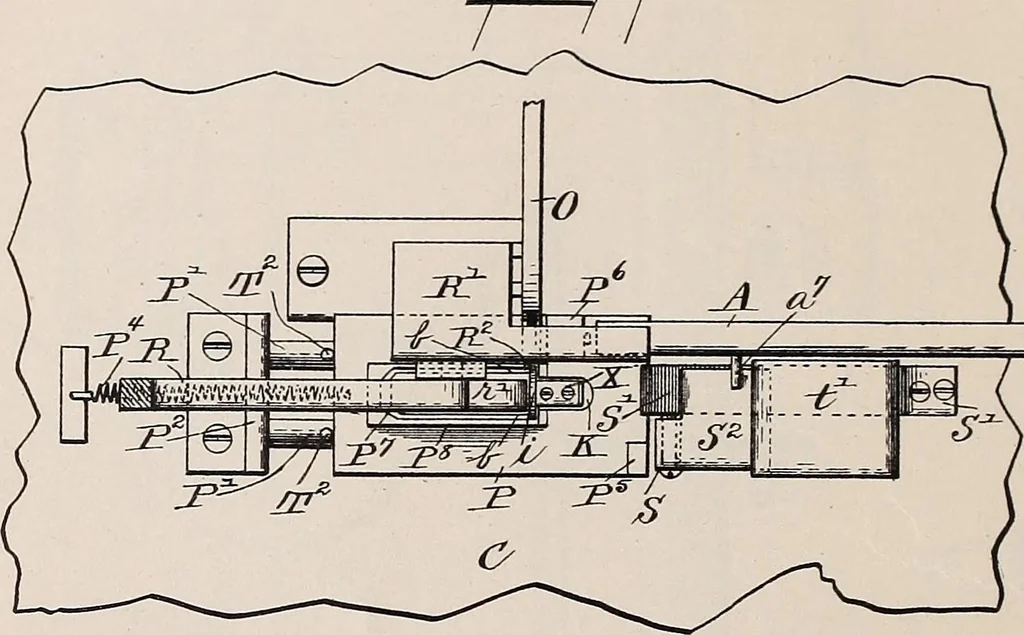 An illustration from [Graphophone patents], 1878, leaf 90
