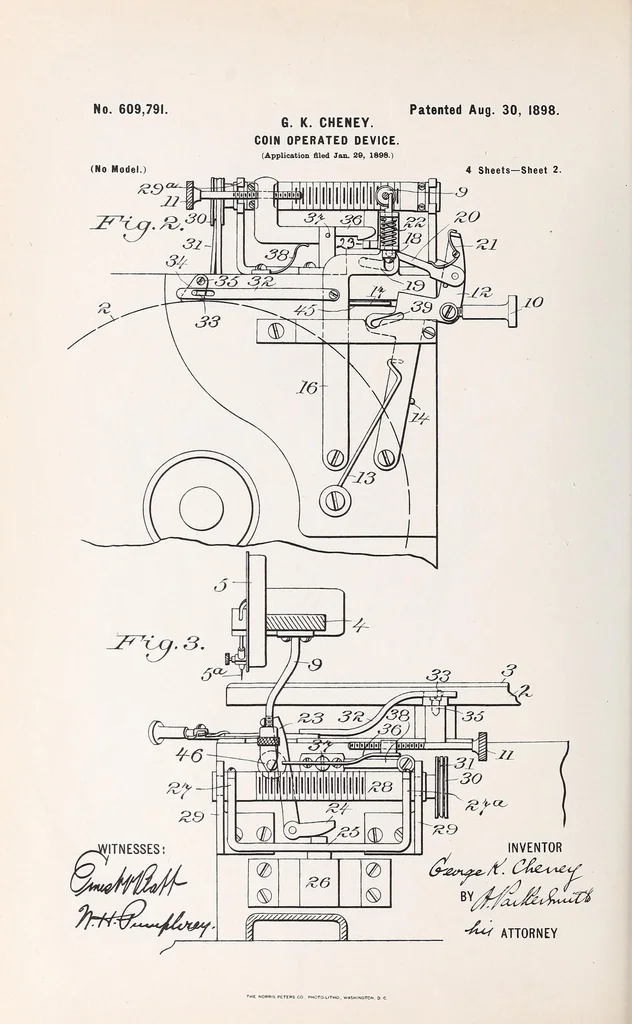 An illustration from [Graphophone patents], 1878, leaf 164