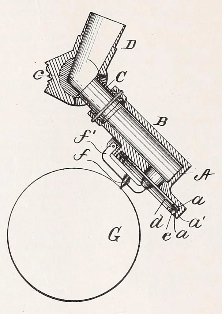 An illustration from [Graphophone patents], 1878, leaf 244