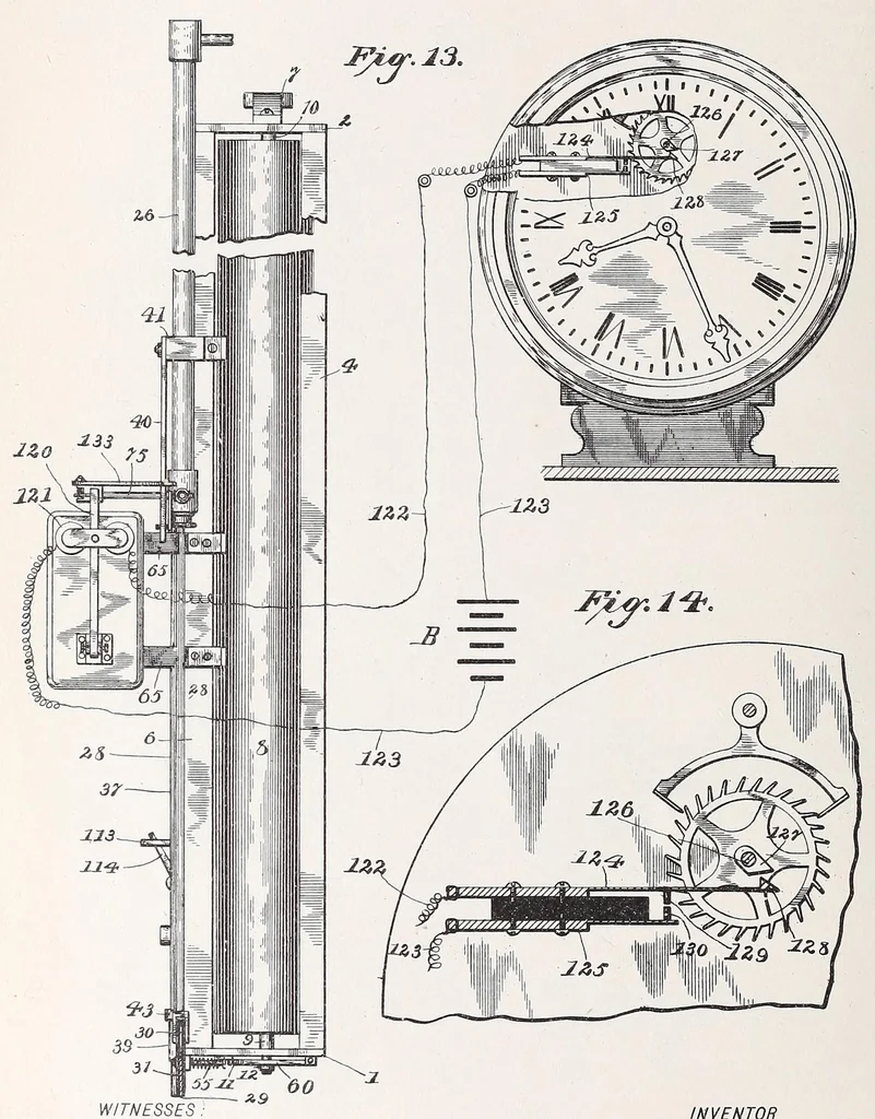 An illustration from [Graphophone patents], 1878, leaf 542