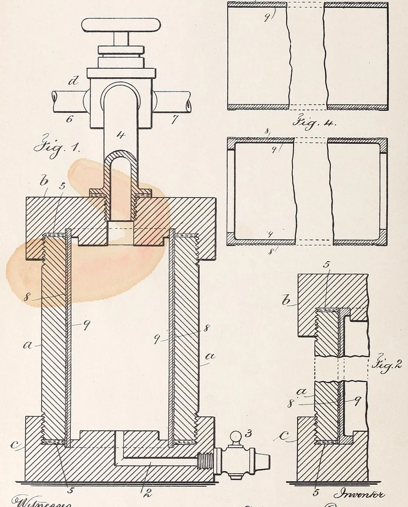An illustration from [Graphophone patents], 1878, leaf 712
