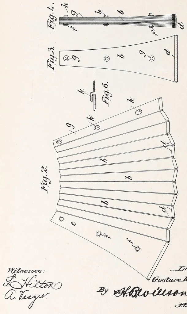 An illustration from [Graphophone patents], 1878, leaf 446