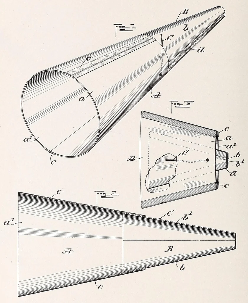 An illustration from [Graphophone patents], 1878, leaf 570