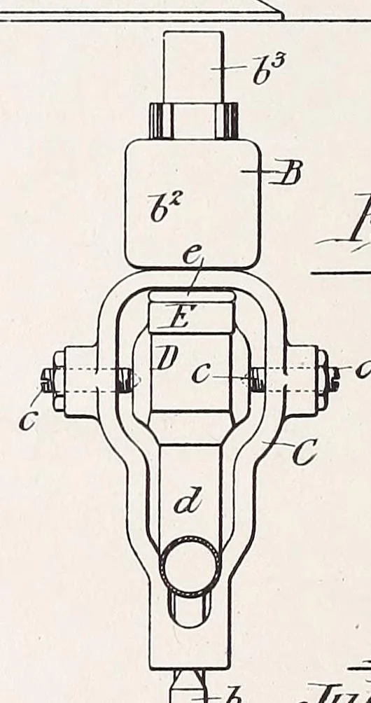 An illustration from [Graphophone patents], 1878, leaf 614