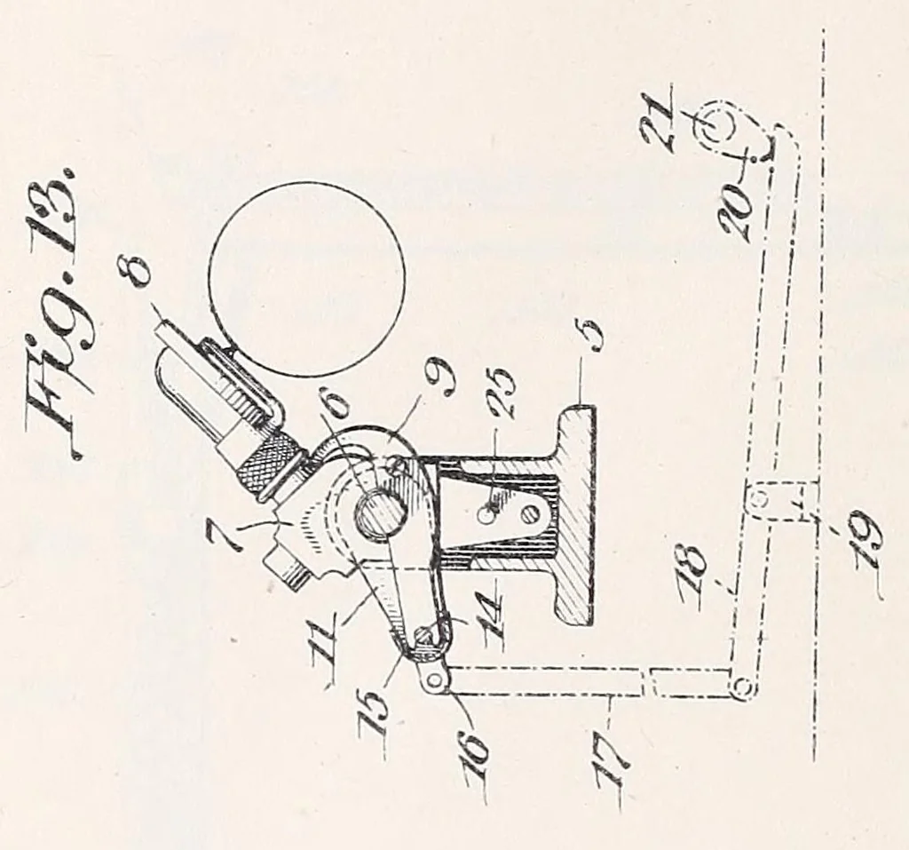 An illustration from [Graphophone patents], 1878, leaf 264