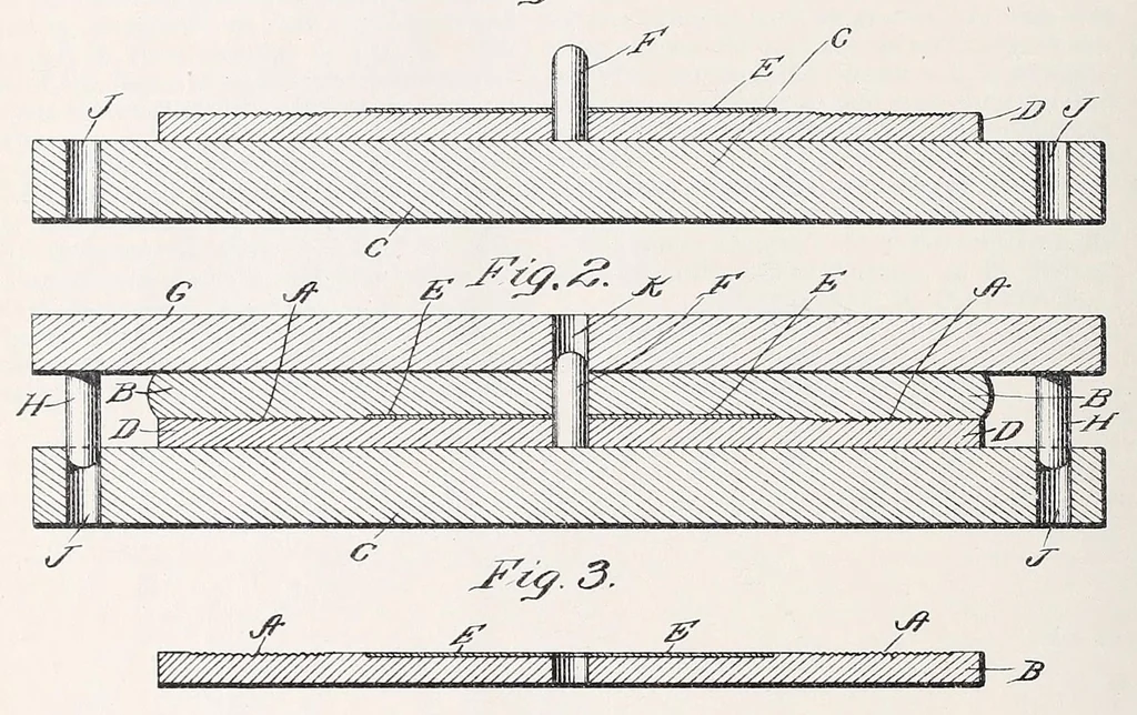 An illustration from [Graphophone patents], 1878, leaf 442