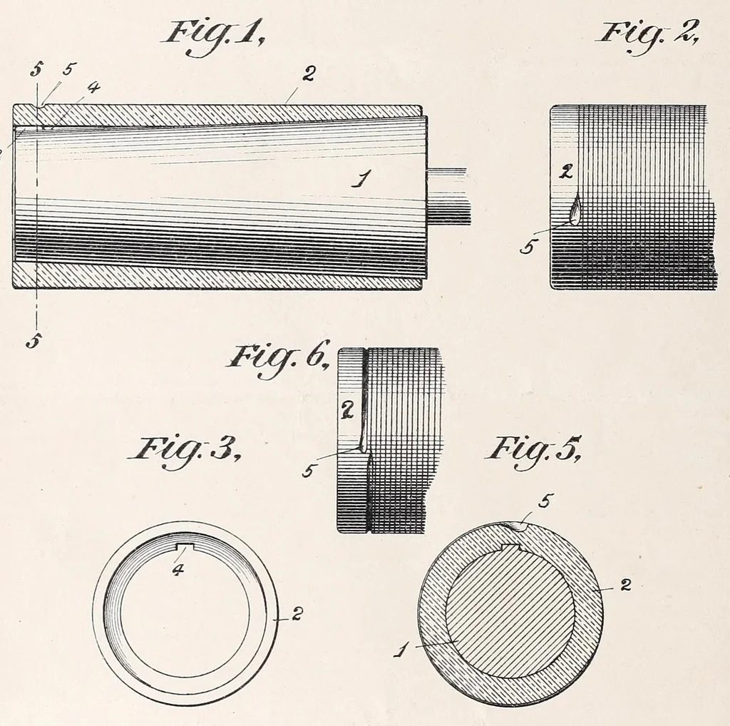 An illustration from [Graphophone patents], 1878, leaf 738