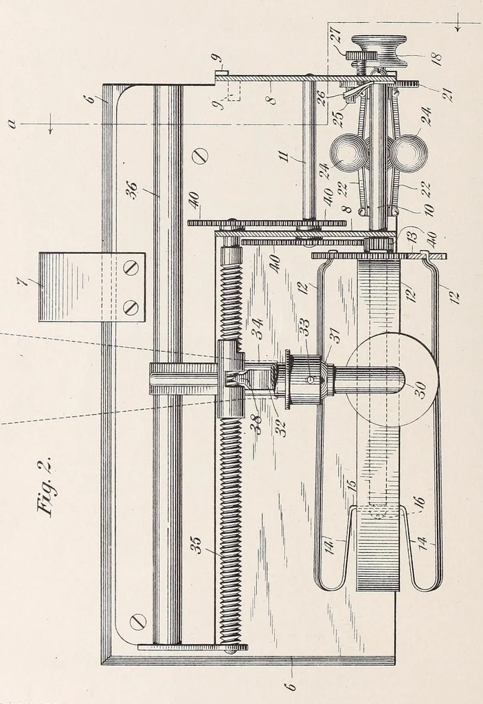 An illustration from [Graphophone patents], 1878, leaf 792