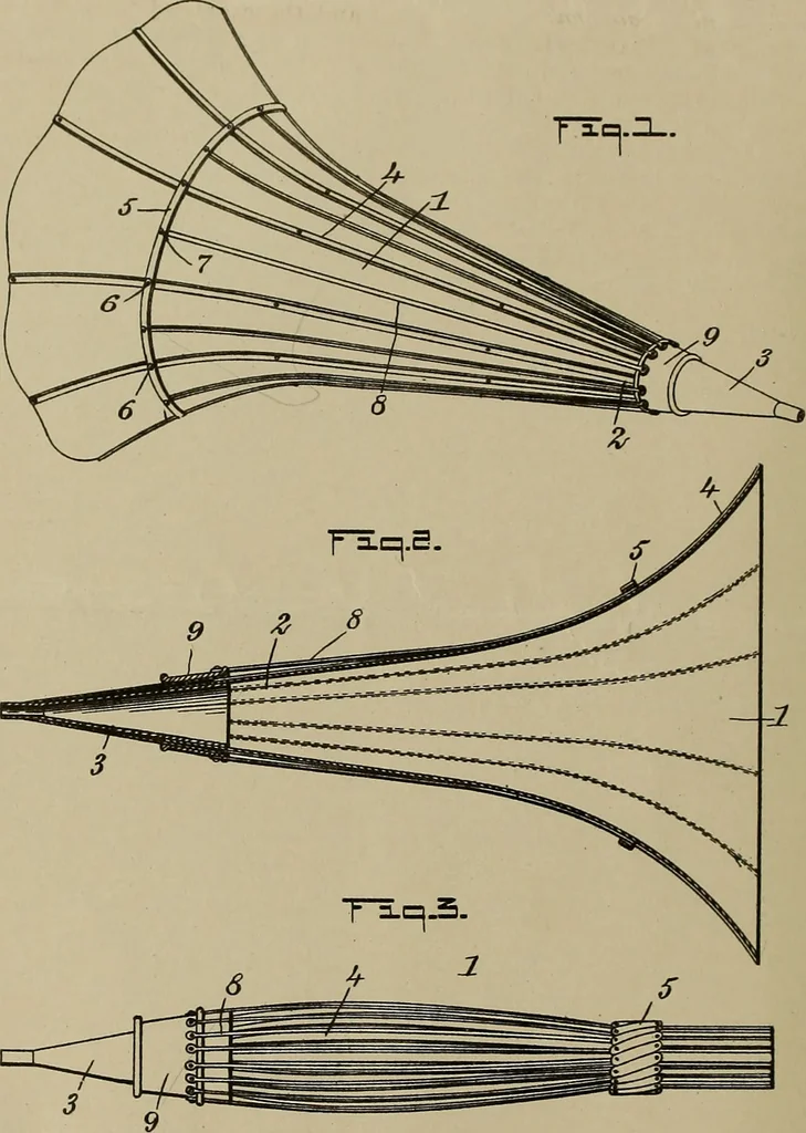 An illustration from [Graphophone patents], 1878, leaf 101