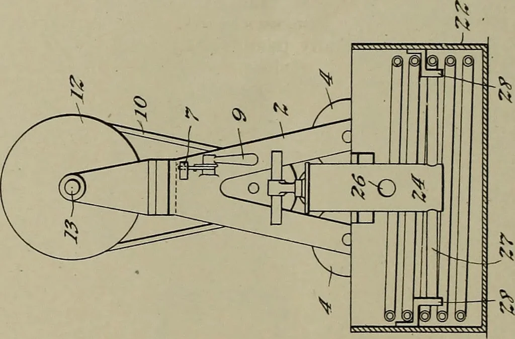 An illustration from [Graphophone patents], 1878, leaf 1015