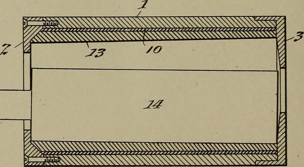 An illustration from [Graphophone patents], 1878, leaf 1021