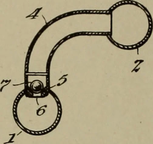 An illustration from [Graphophone patents], 1878, leaf 1033