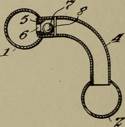 An illustration from [Graphophone patents], 1878, leaf 1033