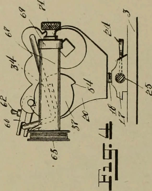 An illustration from [Graphophone patents], 1878, leaf 1105
