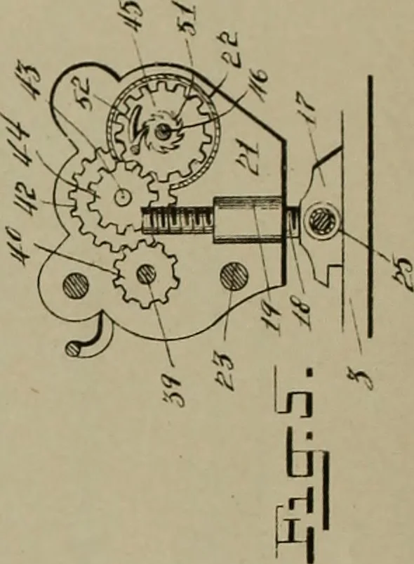 An illustration from [Graphophone patents], 1878, leaf 1105