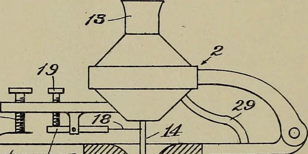 An illustration from [Graphophone patents], 1878, leaf 129