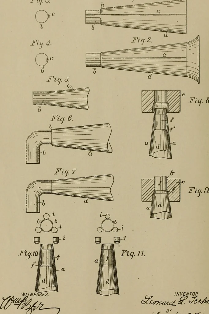An illustration from [Graphophone patents], 1878, leaf 141