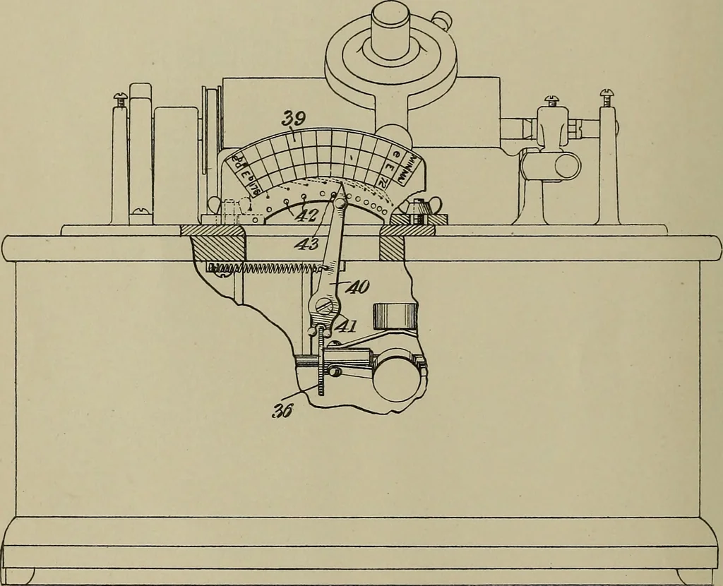 An illustration from [Graphophone patents], 1878, leaf 153