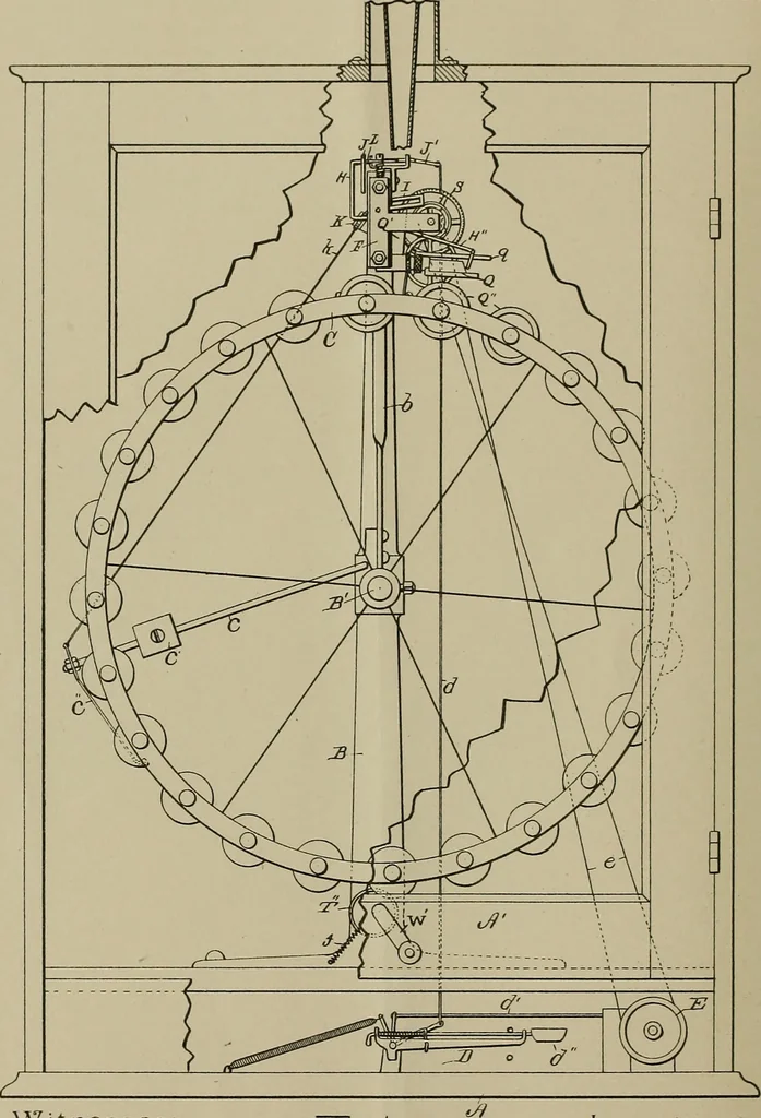 An illustration from [Graphophone patents], 1878, leaf 159