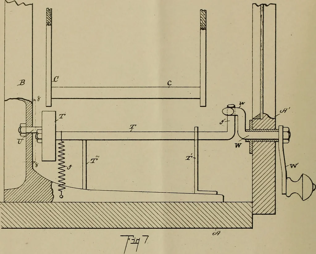 An illustration from [Graphophone patents], 1878, leaf 167