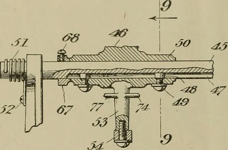 An illustration from [Graphophone patents], 1878, leaf 219