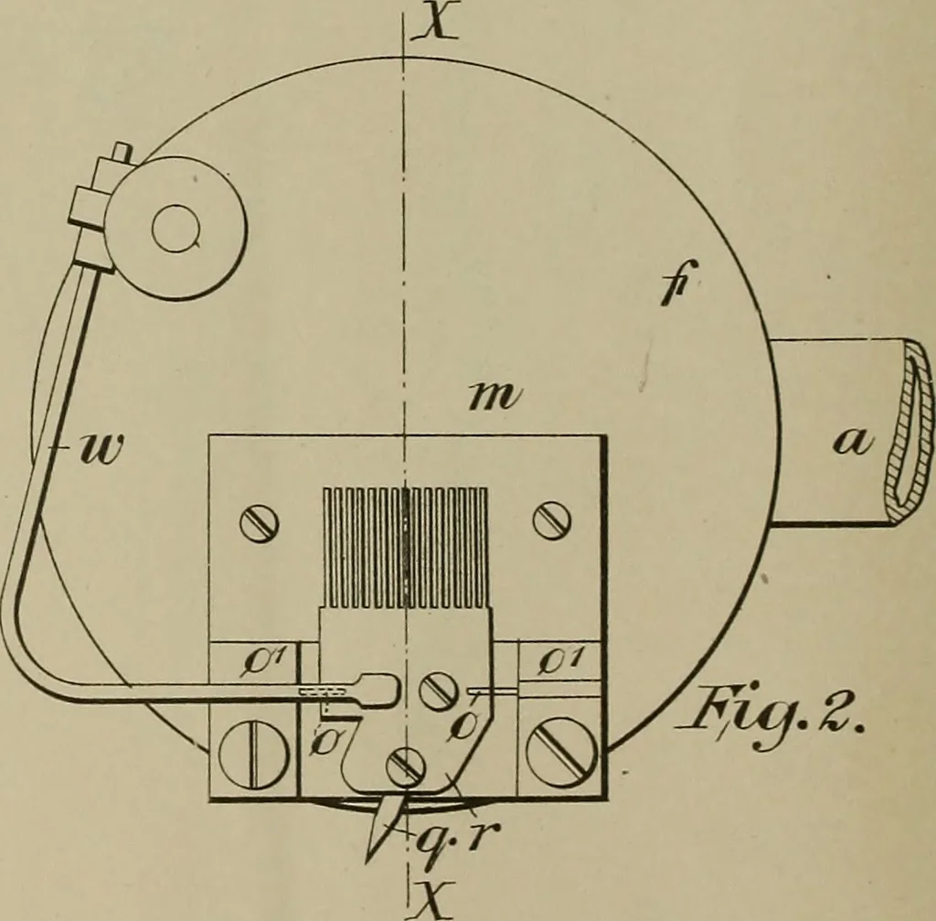 An illustration from [Graphophone patents], 1878, leaf 239