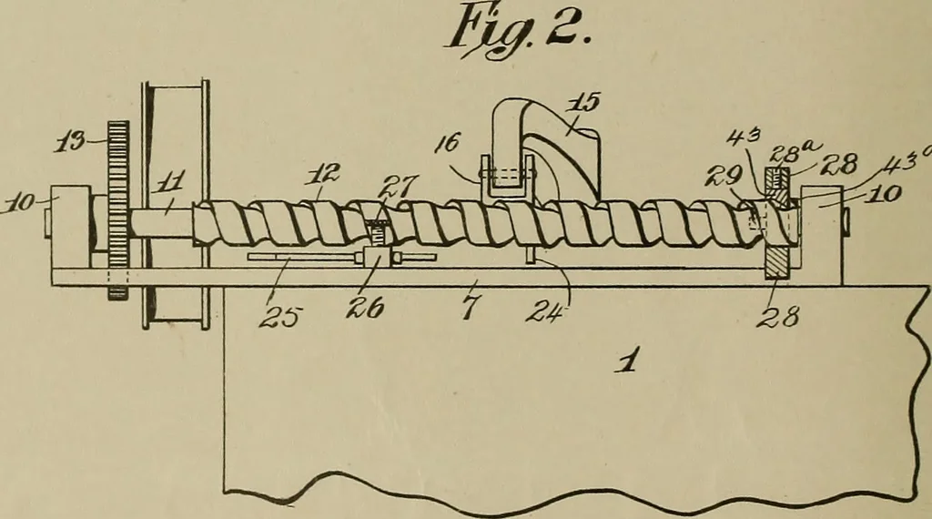 An illustration from [Graphophone patents], 1878, leaf 281