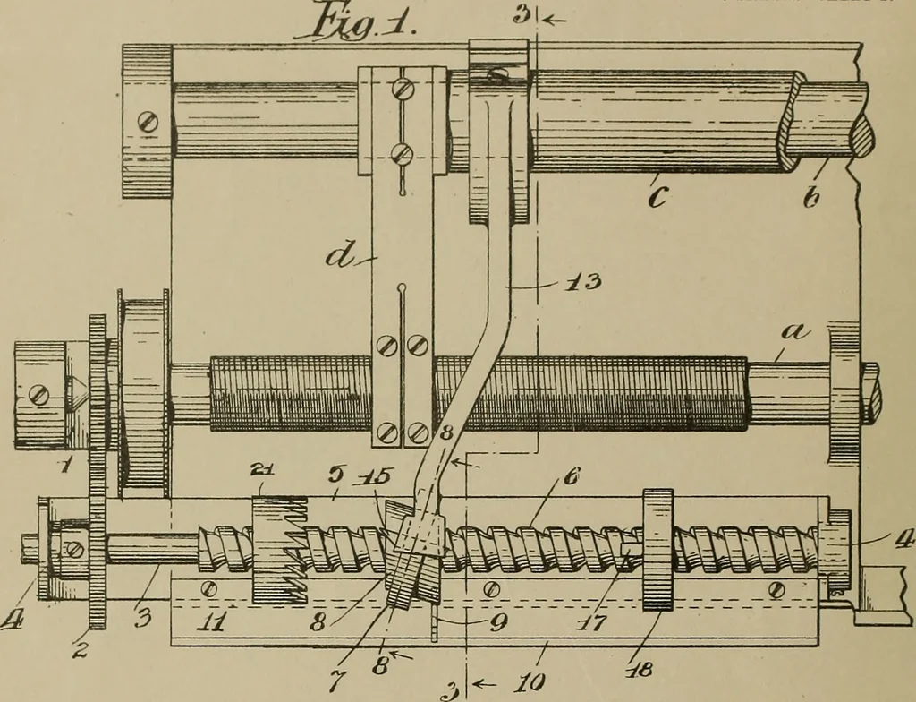 An illustration from [Graphophone patents], 1878, leaf 31