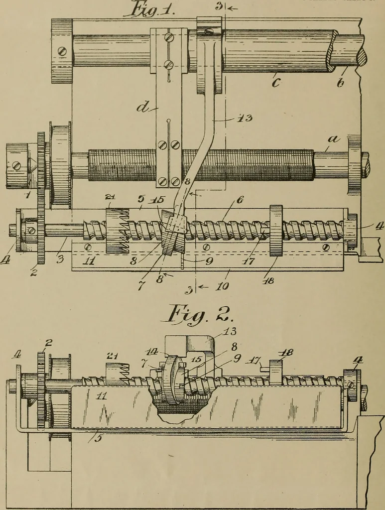 An illustration from [Graphophone patents], 1878, leaf 33