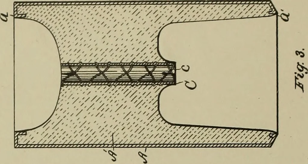 An illustration from [Graphophone patents], 1878, leaf 331