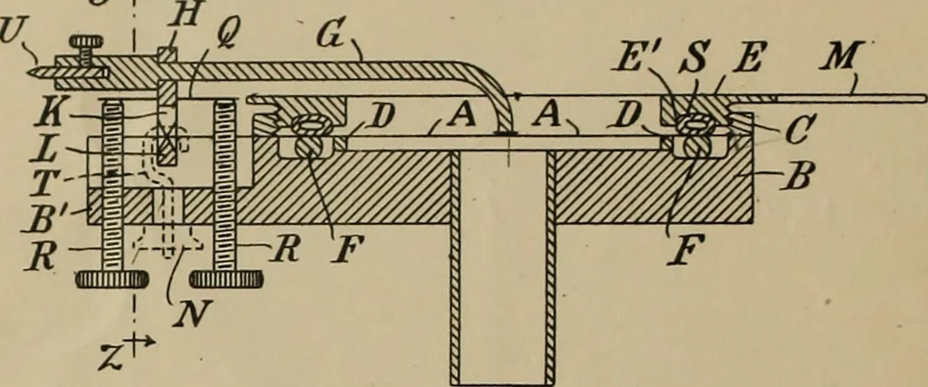 An illustration from [Graphophone patents], 1878, leaf 365
