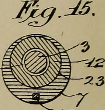 An illustration from [Graphophone patents], 1878, leaf 37