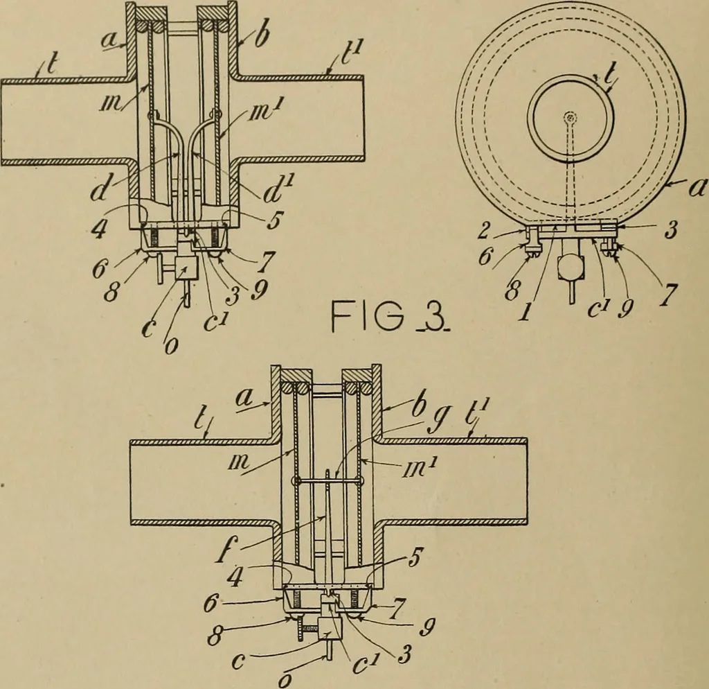 An illustration from [Graphophone patents], 1878, leaf 377