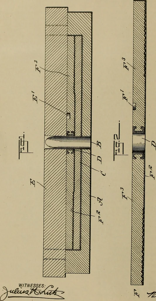 An illustration from [Graphophone patents], 1878, leaf 397