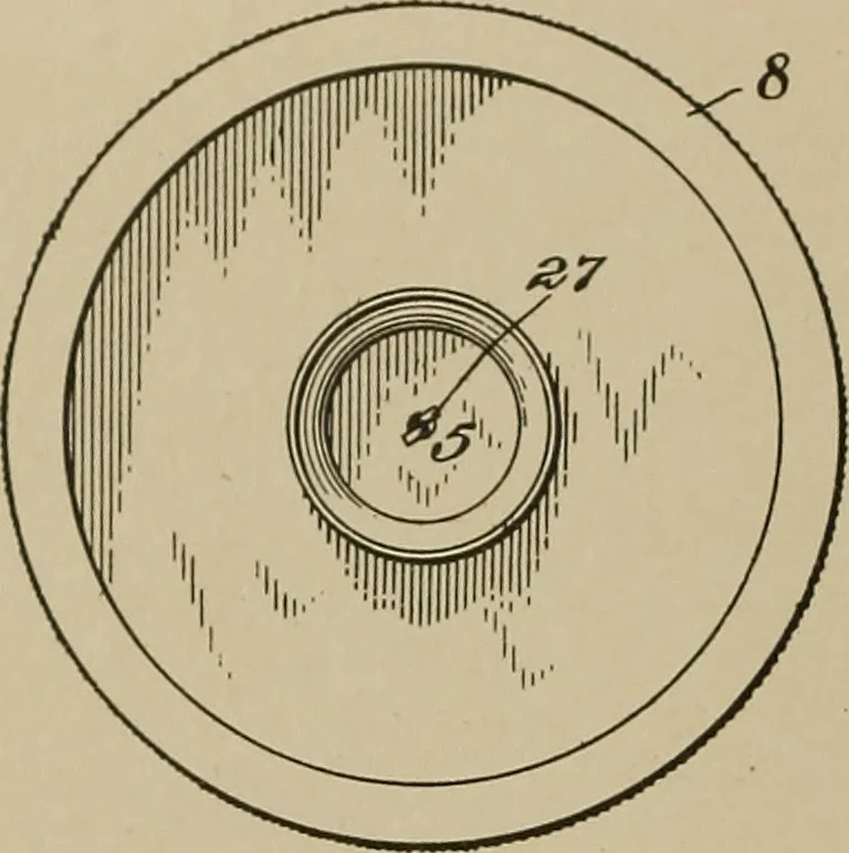 An illustration from [Graphophone patents], 1878, leaf 409