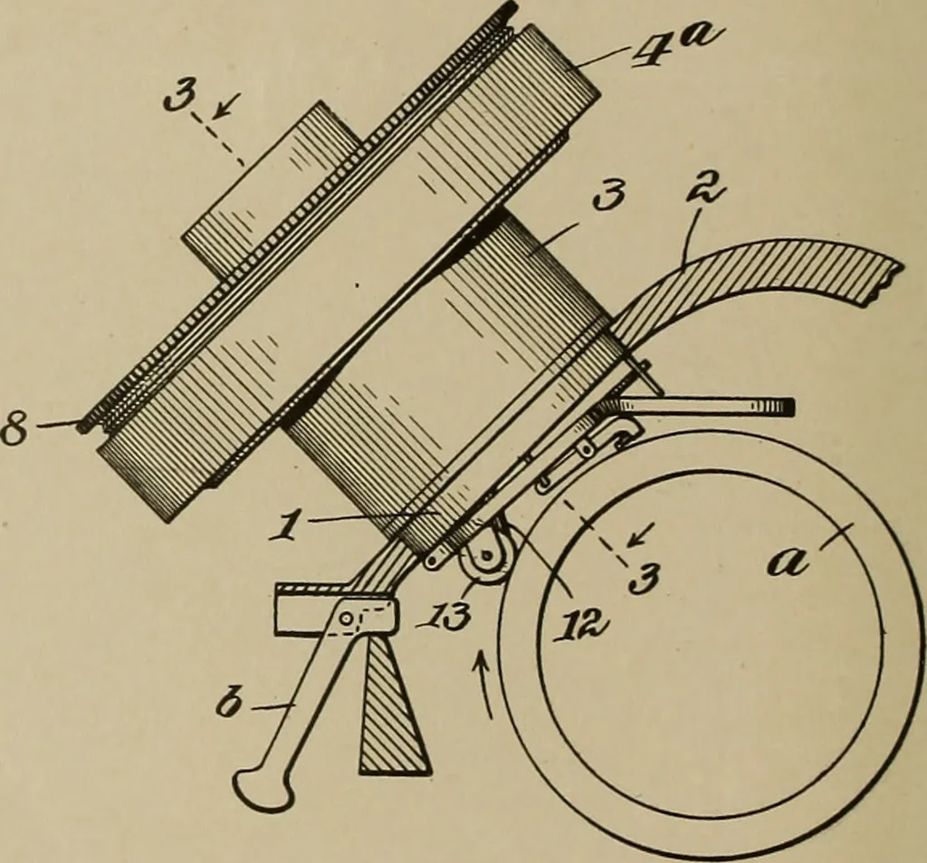 An illustration from [Graphophone patents], 1878, leaf 409