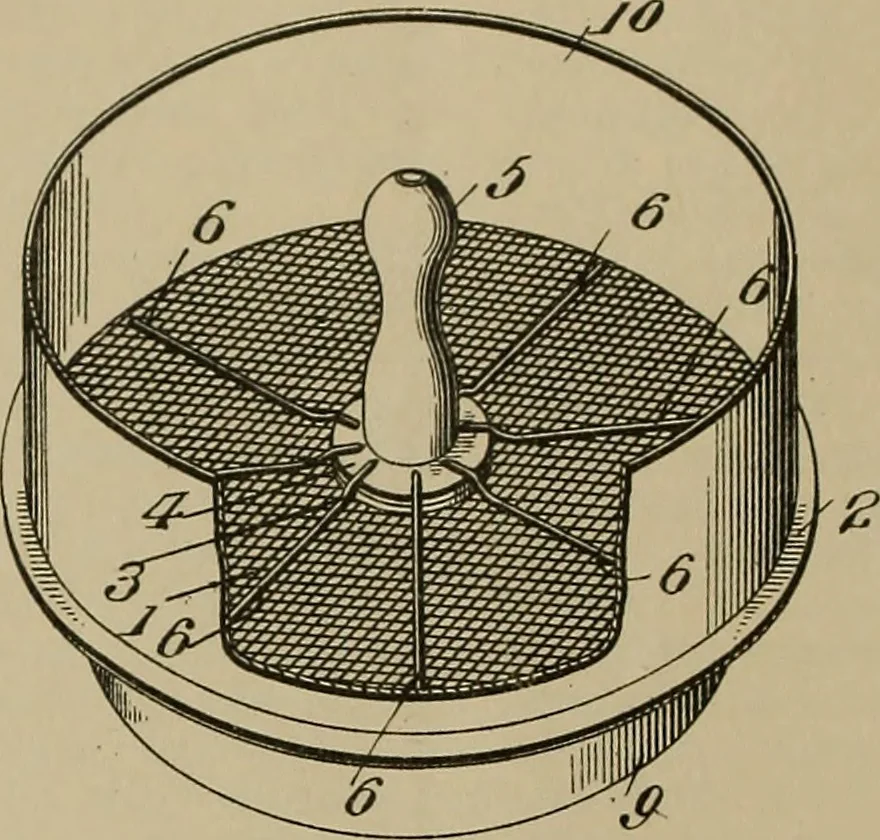 An illustration from [Graphophone patents], 1878, leaf 43