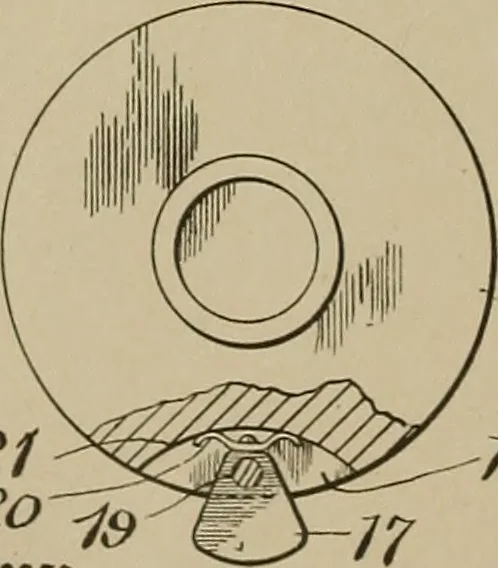 An illustration from [Graphophone patents], 1878, leaf 433